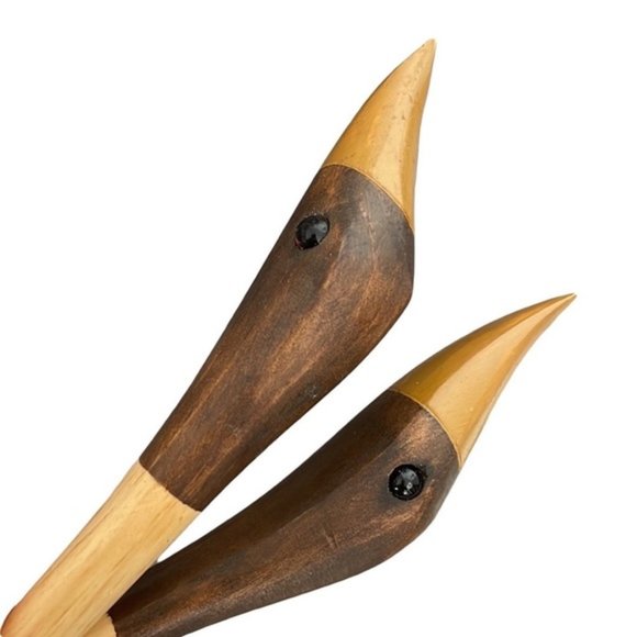 BIRD Head Salad Serving Fork &Spoon - Picture 5 of 5